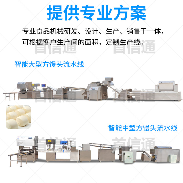 全自动馒头生产线工作原理与卖点